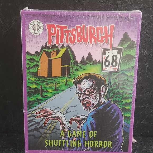 Pittsburgh 68 A Game of Shuffling Horror Game Wick Games 2012 Ages 13 Plus Seale - Picture 1 of 6